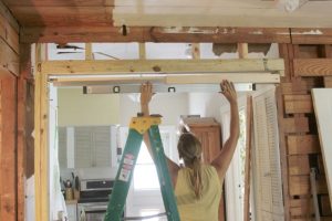 How to install a pocket door