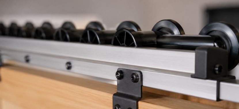 Install the Track and Rollers