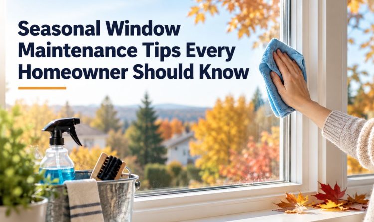 Seasonal Window Maintenance Tips